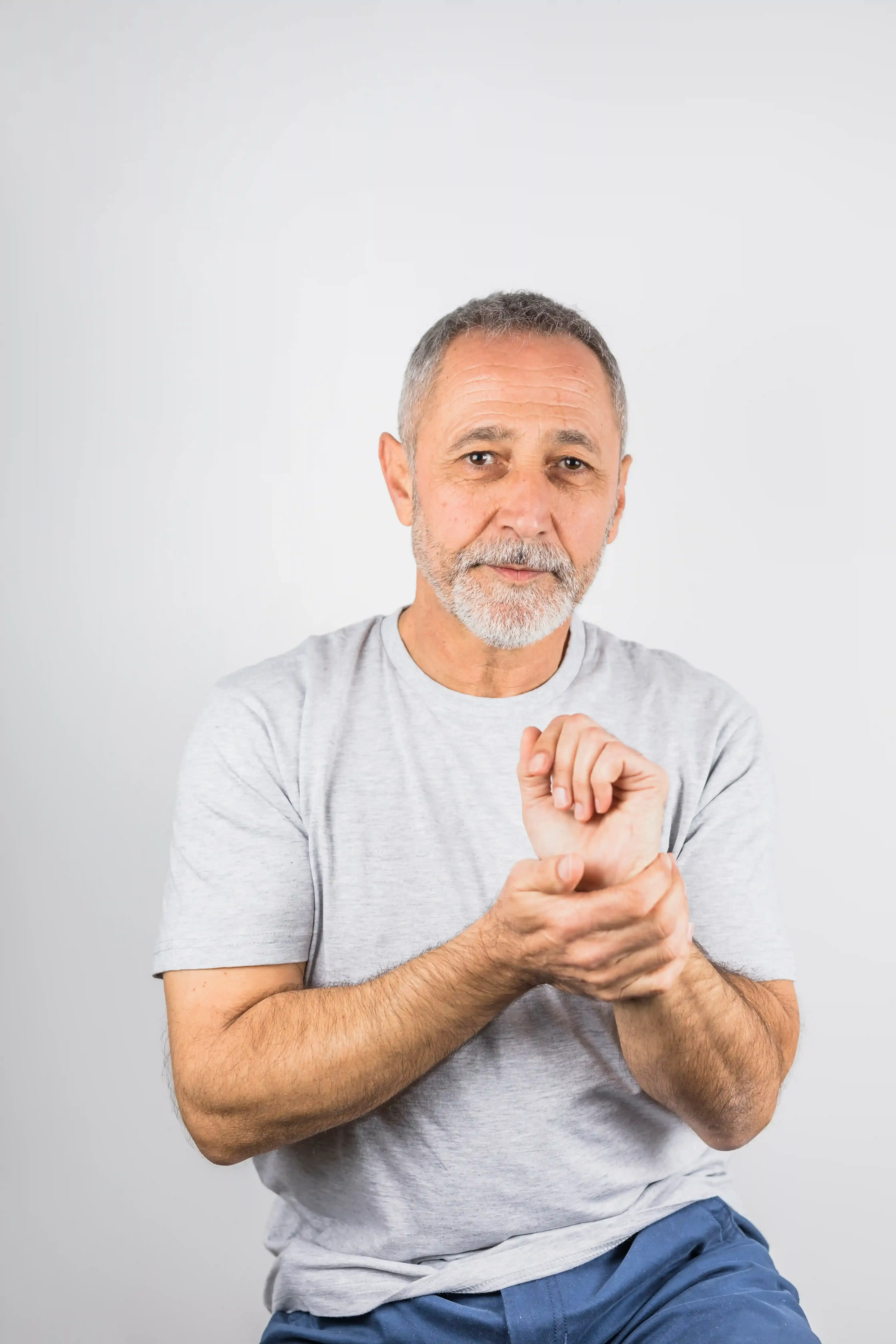 Patient concerned about joint pain at Pain Treatment Center of Maryland