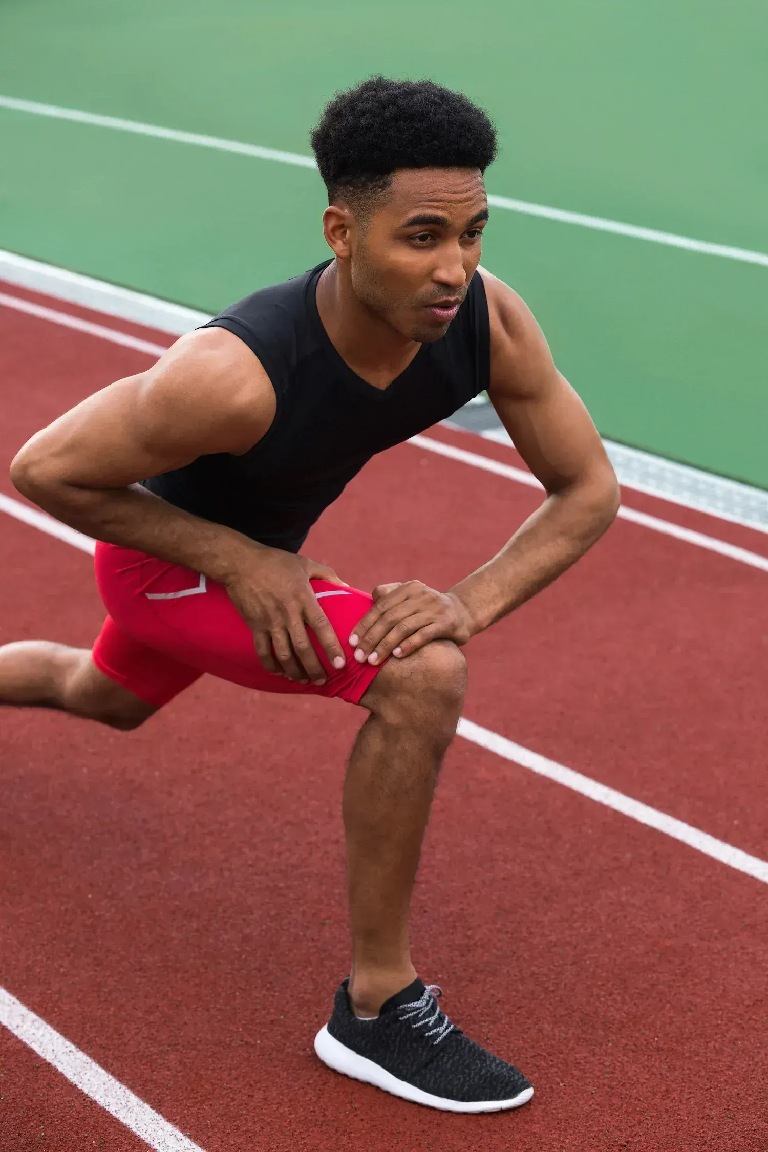 Athlete returning to training after sports injury rehabilitation at Pain Treatment Center of Maryland