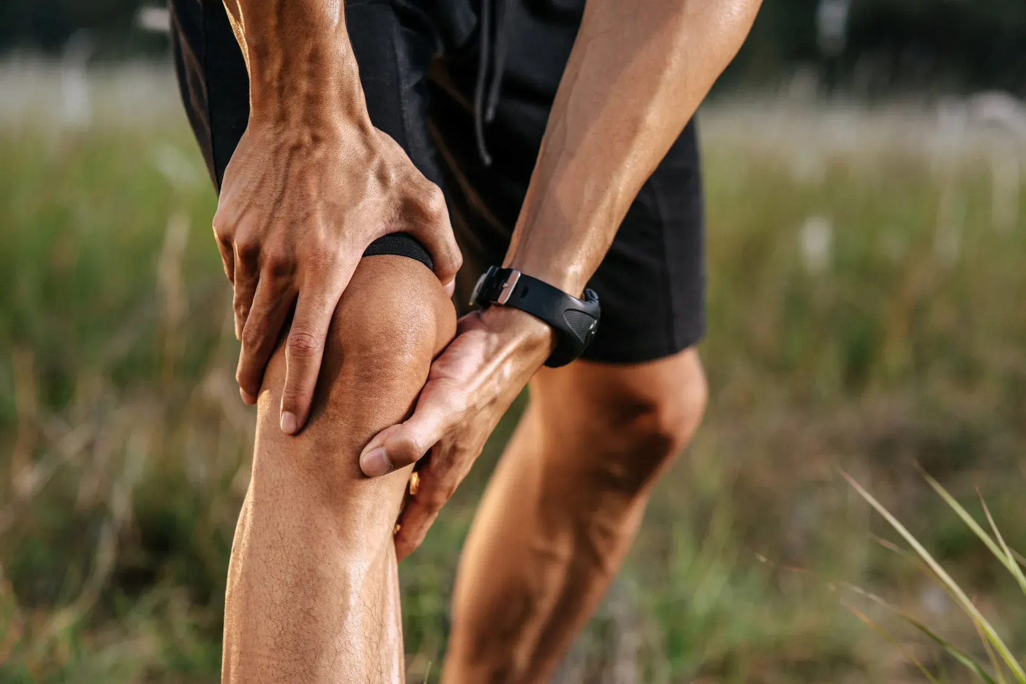 Patient discussing knee pain treatment options at Pain Treatment Center of Maryland Reisterstown