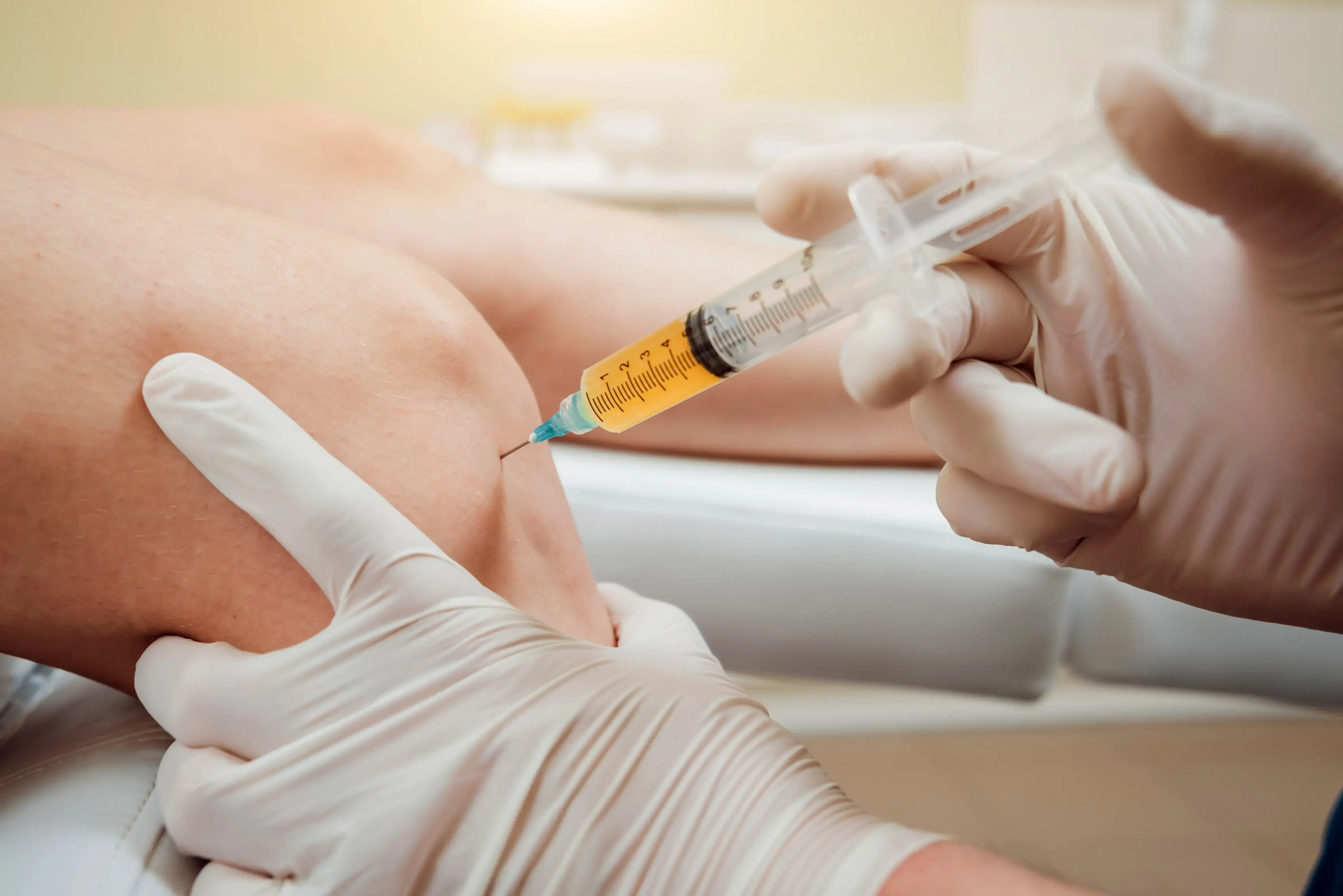 Abstract background representing joint health and viscosupplementation treatment areas