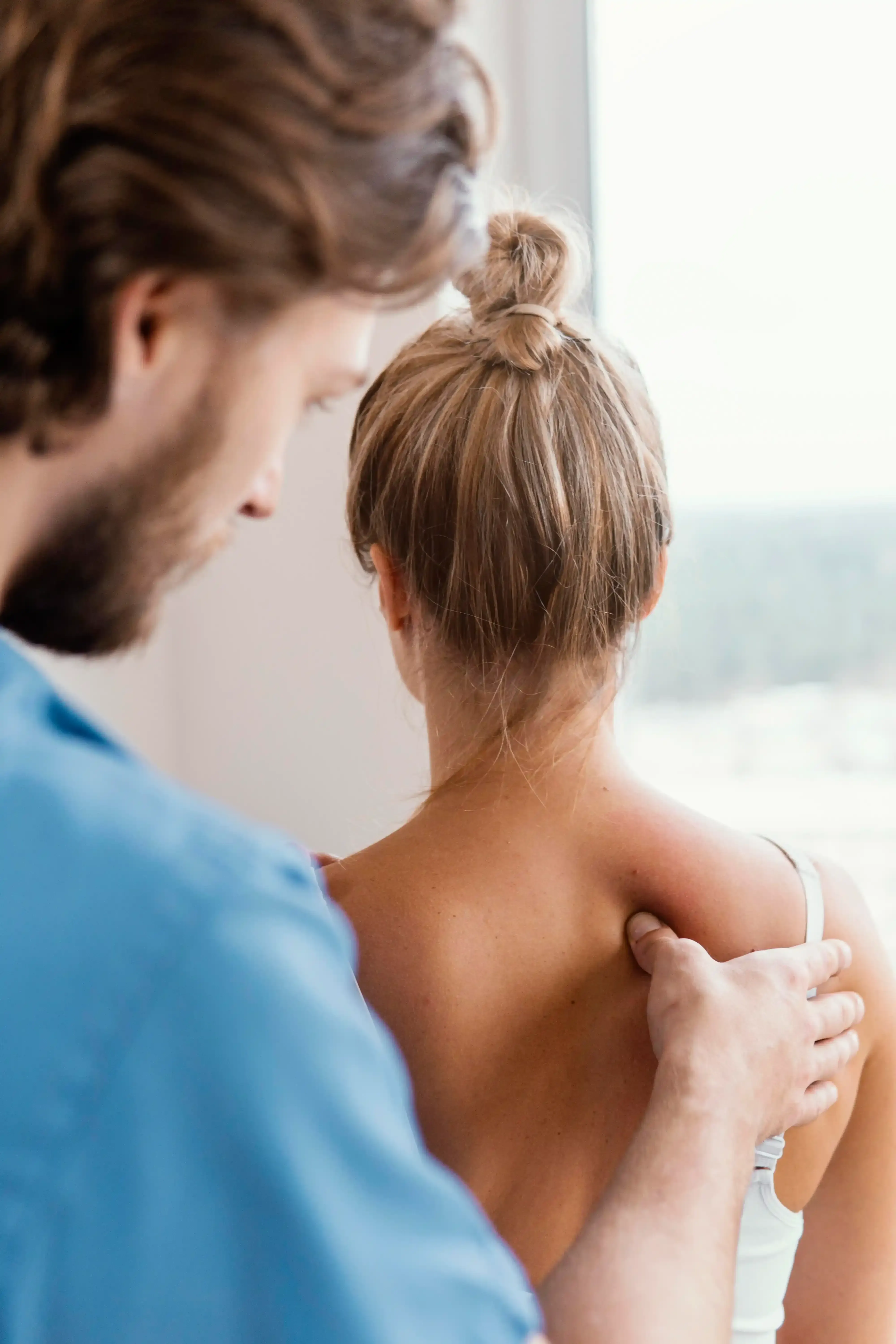 Patient consultation for epidural steroid injection candidacy assessment