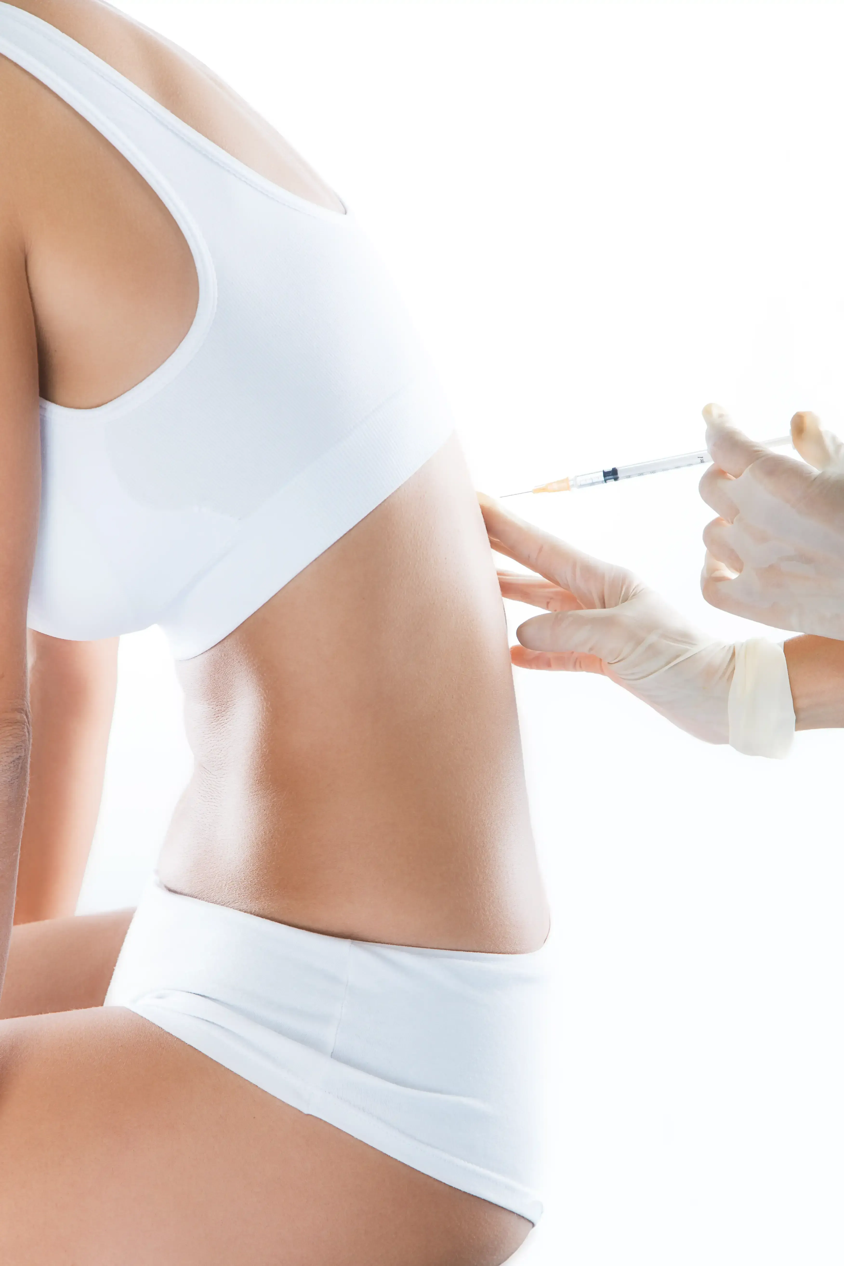 Fluoroscopy-guided epidural steroid injection procedure illustration