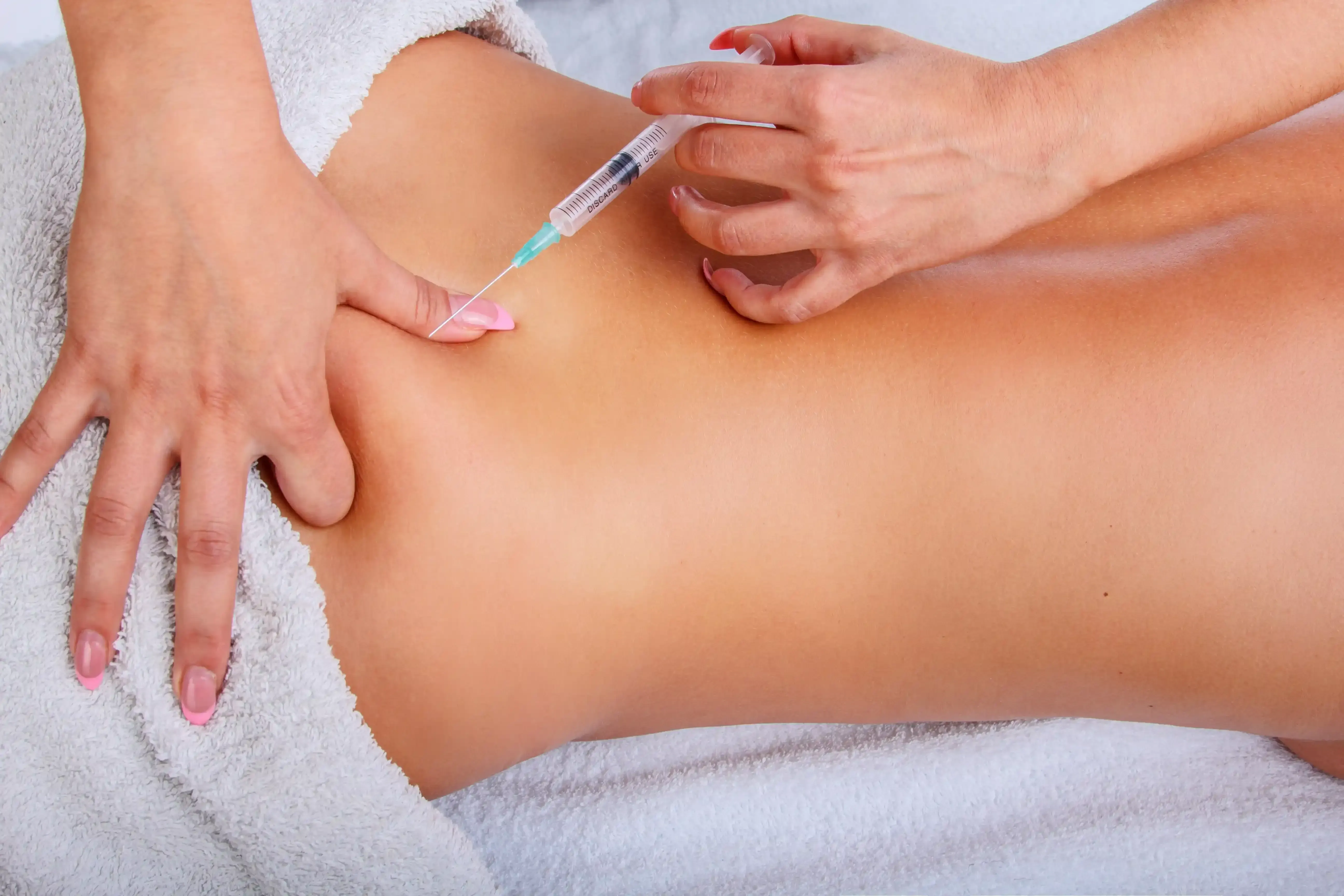 Abstract background representing areas of the body treated with trigger point injections