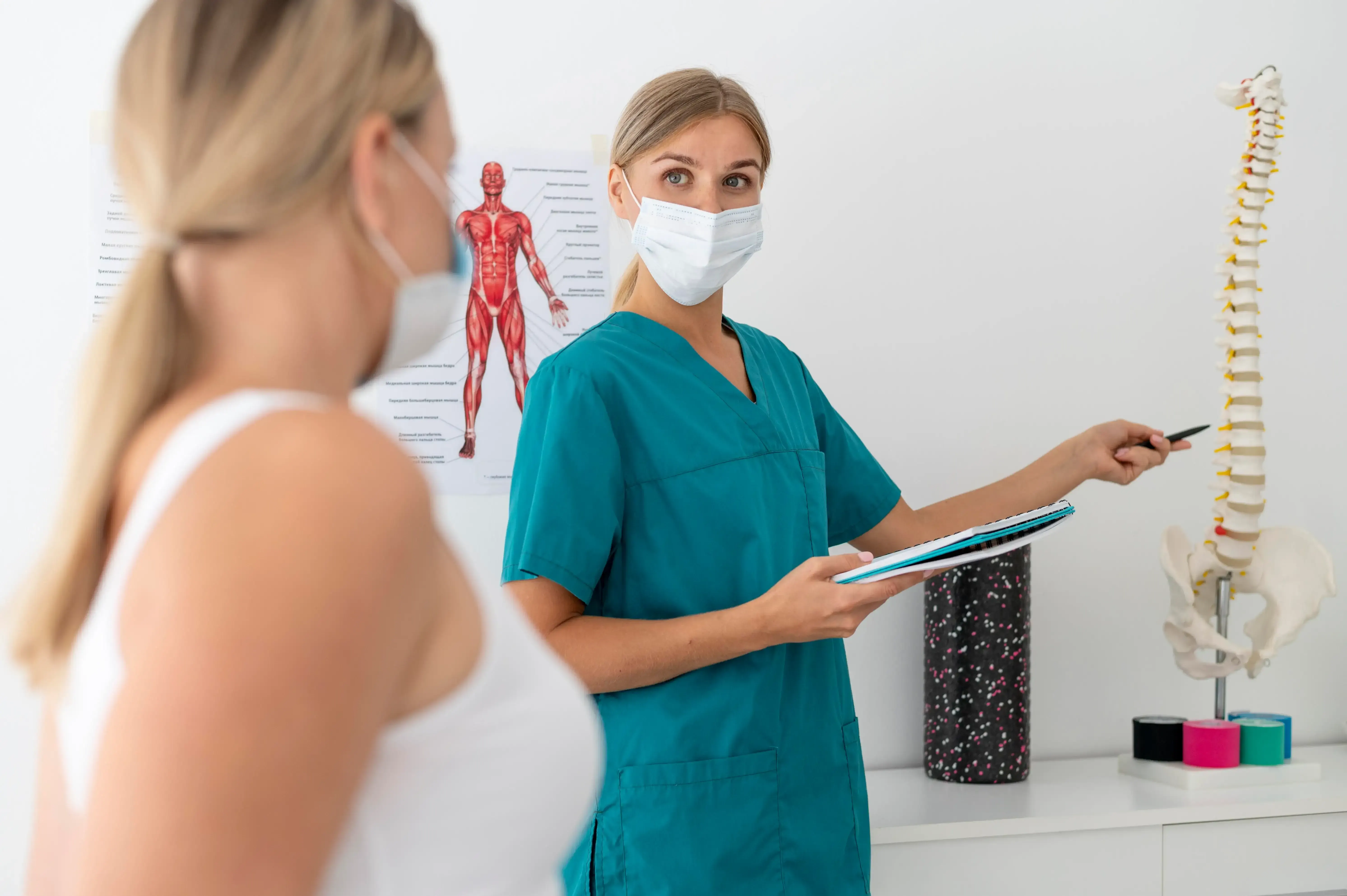 Modern treatment room at Pain Treatment Center of Maryland in Reisterstown